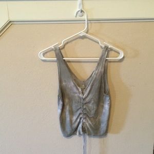 American Eagle Soft & Sexy Lace-up Tank